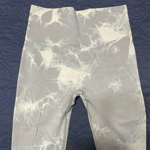 Allure Tie Dye Leggings Grey
